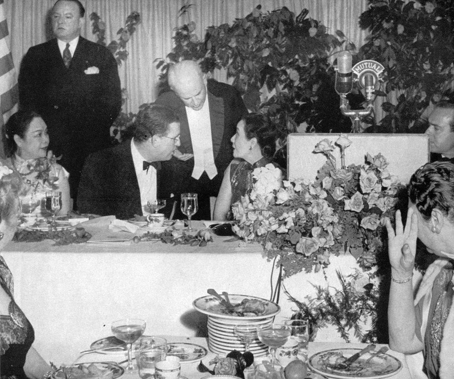 At Selznick's right is Mme. Wei Tao-ming, wife of the Chinese Ambassador to the U.S.